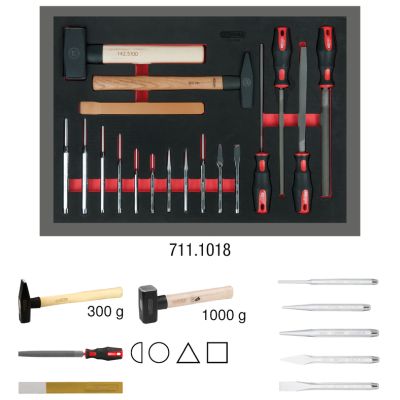 KSTOOLS Szerszámkészlet 711.1018_KST