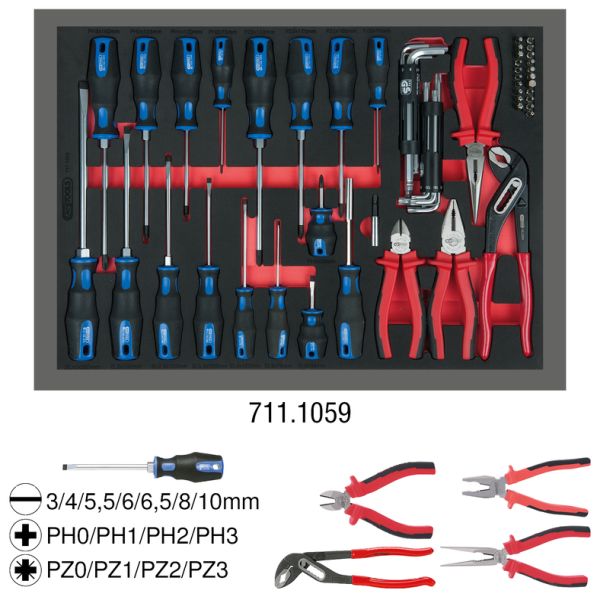 KSTOOLS Szerszámkészlet 711.1059_KST