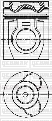 YENMAK Dugattyú 31-04062-000_YEN