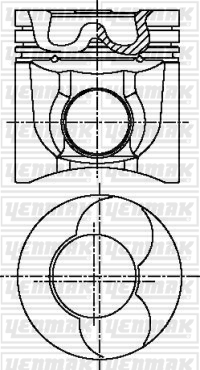 YENMAK Dugattyú 31-04460-000_YEN