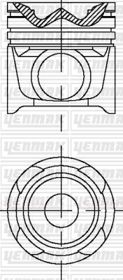 YENMAK Dugattyú 31-04666-000_YEN