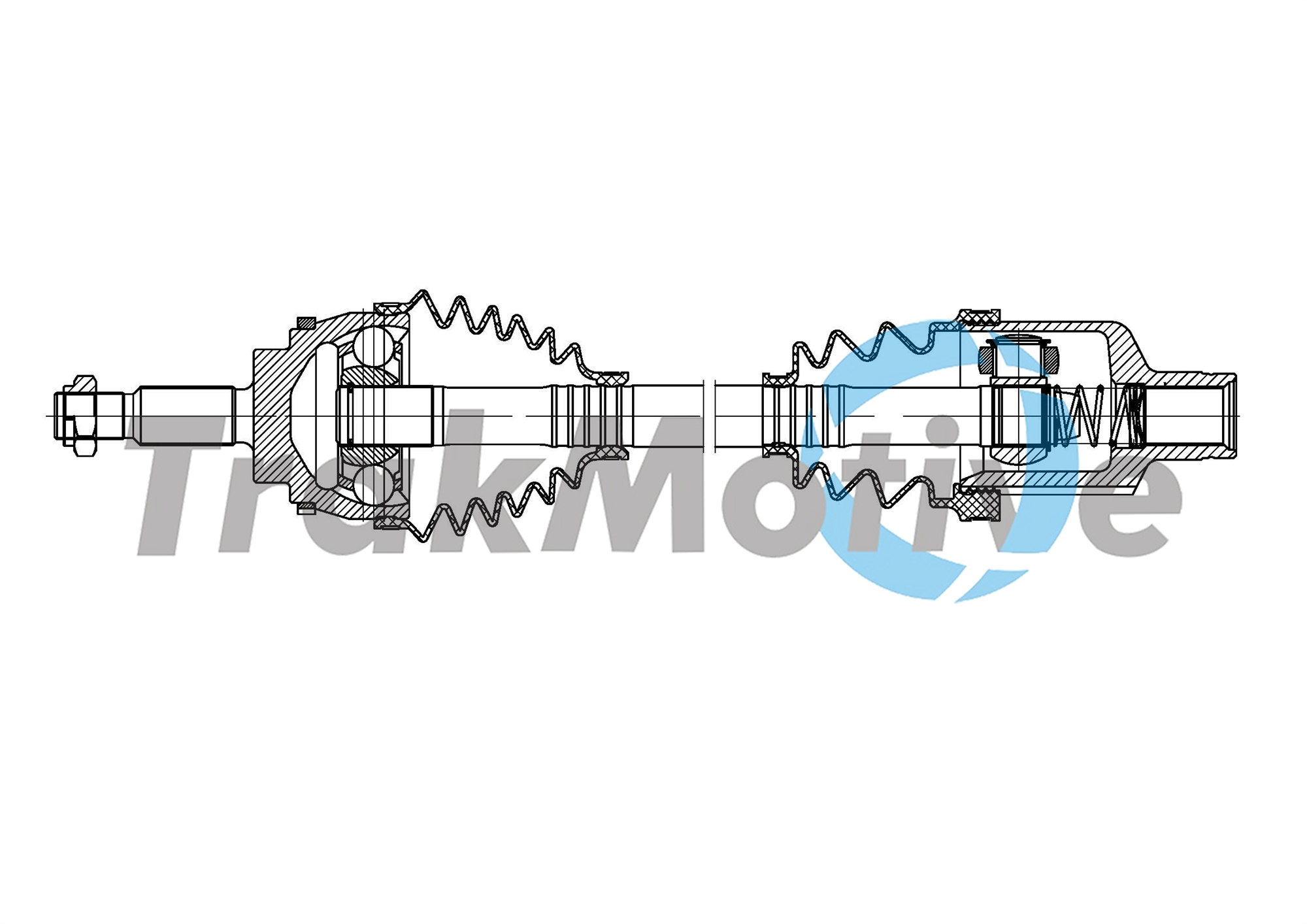 TRAKMOTIVE Féltengely, komplett 30-1798_TRAK