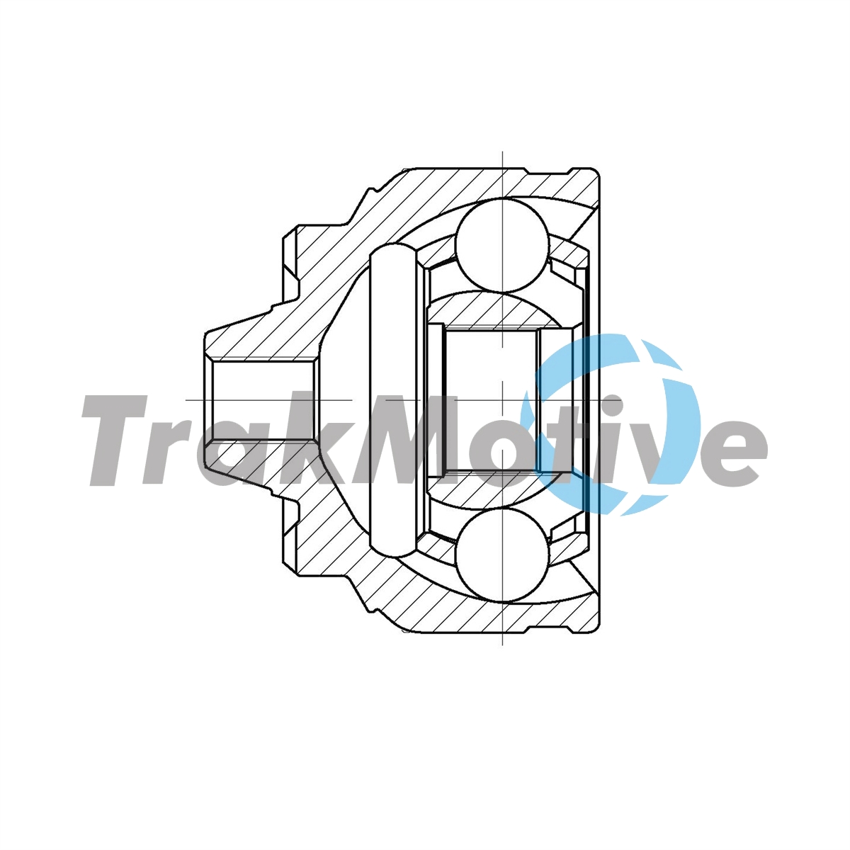 TRAKMOTIVE Féltengelycsukló készlet 40-0769_TRAK