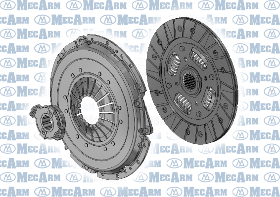 MECARM Kuplungszett (3db) MK9582