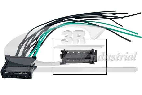 3RG Kábeljavító készlet, belső tér fűtőventilátor (motor előm.) 30601_3RG