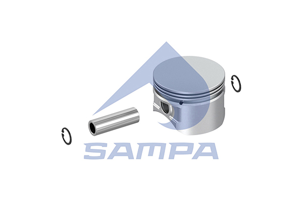 SAMPA Dugattyú, kompresszor - gyűrű nélkül 202.407/2_SAMPA