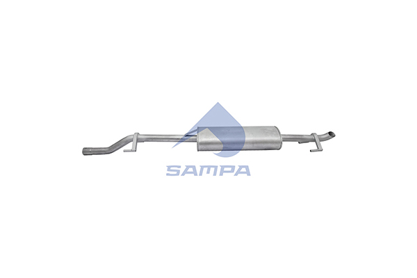 SAMPA Kipufogódob, középső+hátsó 207.179_SAMPA