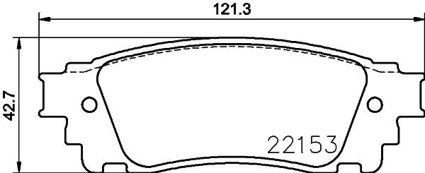 HELLA-PAGID Fékbetét, mind 8DB355024-631_HELP