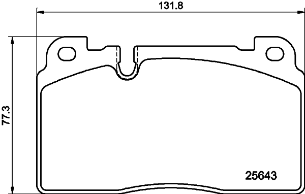 HELLA-PAGID Fékbetét, mind 8DB355021-331_HELP