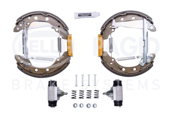 HELLA-PAGID Fékpofa 8DB355022-711