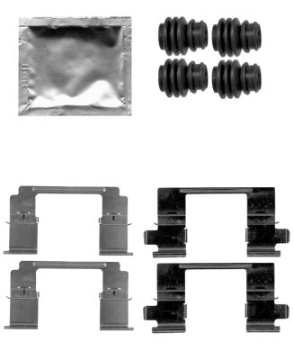 HELLA-PAGID Tartozékkészlet, tárcsafékbetét 8DZ355205-281