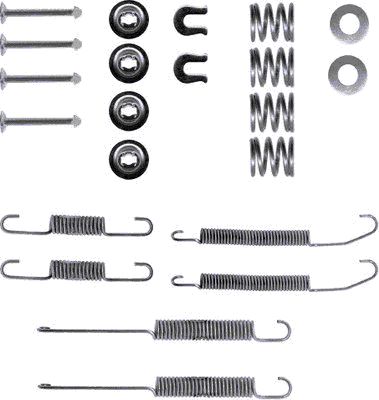 HELLA-PAGID Tartozékkészlet, fékpofa 8DZ355200-271