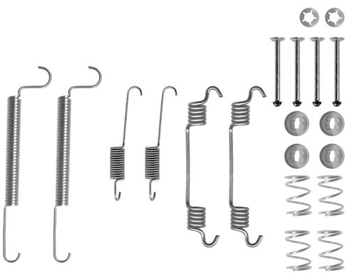 HELLA-PAGID Tartozékkészlet, fékpofa 8DZ355200-461