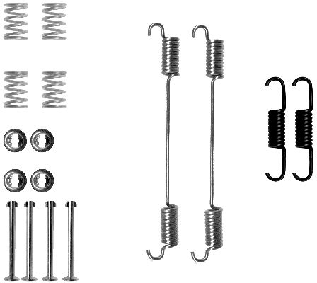 HELLA-PAGID Fékpofa javítókészlet 8DZ355200-601