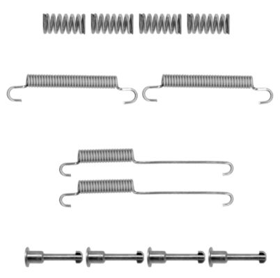 HELLA-PAGID Tartozékkészlet, fékpofa 8DZ355202-021