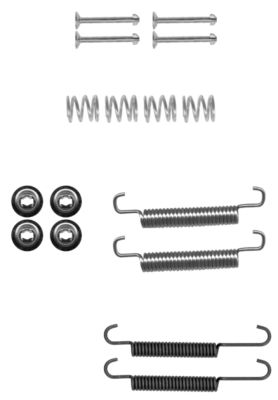 HELLA-PAGID Tartozékkészlet, fékpofa 8DZ355202-031