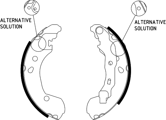 HELLA-PAGID Fékpofa 8DB355002-801