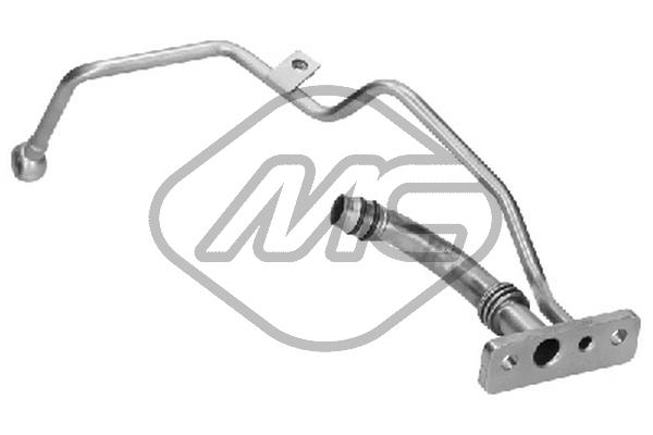 METALCAUCHO Turbo olajcső 77854_MC