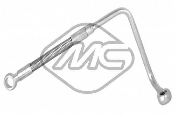 METALCAUCHO Turbo olajcső 92255_MC