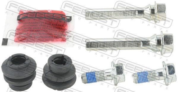 FEBEST Féknyereg vezető készlet 0174-ZZE120F-KIT_FEBEST