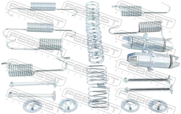 FEBEST Tartozékkészlet, fékpofa 1204-TUC4WDR-KIT_FEBEST