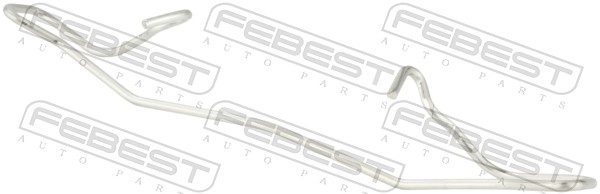 FEBEST rugó, fékbetét 1603-001_FEBEST