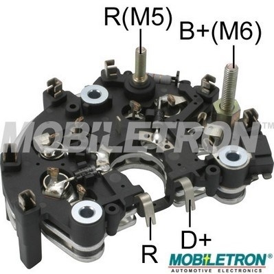 MOBILETRON Diódahíd RB-105H_MOB