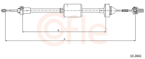 COFLE Kuplungbowden 10.2842_COF