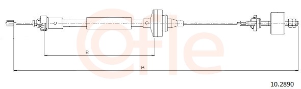 COFLE Kuplungbowden 10.2890_COF