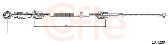 COFLE Váltóbowden 10.4280_COF