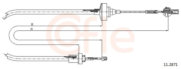 COFLE Kuplungbowden 11.2871_COF