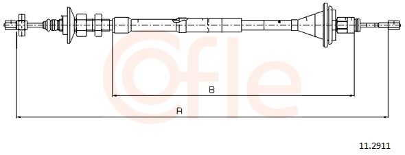 COFLE Kuplungbowden 11.2911_COF