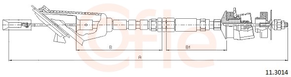 COFLE Kuplungbowden 11.3014_COF