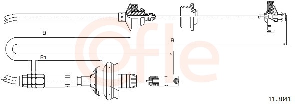 COFLE Kuplungbowden 11.3041_COF