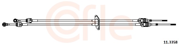 COFLE Váltóbowden 11.3358_COF