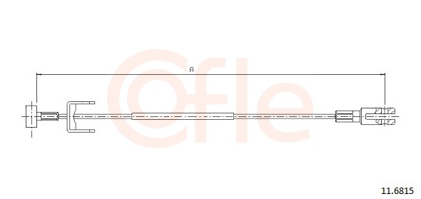 COFLE Kézifék bowden 11.6816_COF