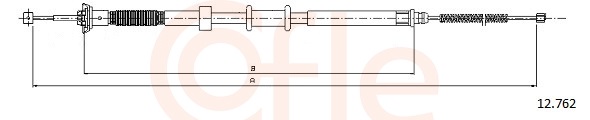 COFLE Kézifék bowden 12.0762_COF