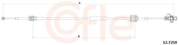 COFLE Váltóbowden 12.7259_COF