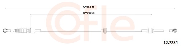 COFLE Váltóbowden 12.7284_COF