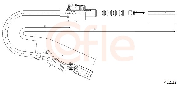 COFLE Kuplungbowden 412.12_COF