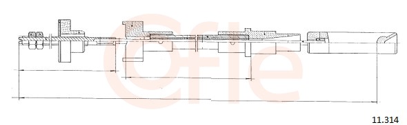 COFLE Kuplungbowden 92.11.314_COF