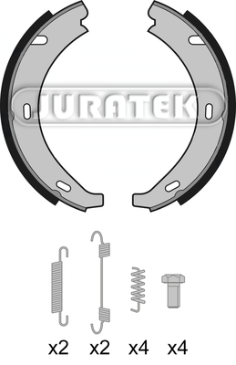 JURATEK Fékpofa JBS1031