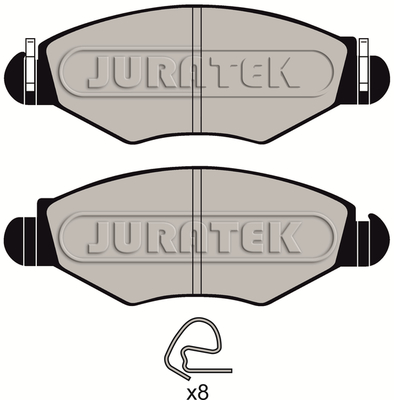 JURATEK Fékbetét, mind JCP1378