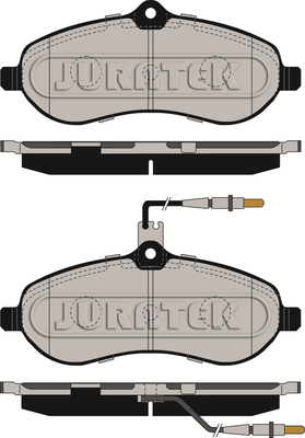 JURATEK Fékbetét, mind JCP149