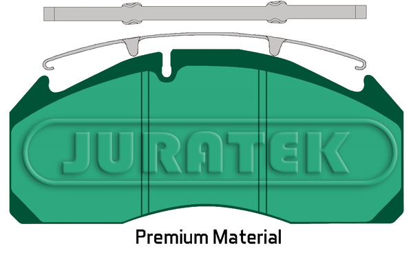 JURATEK Fékbetét, mind JCP2388