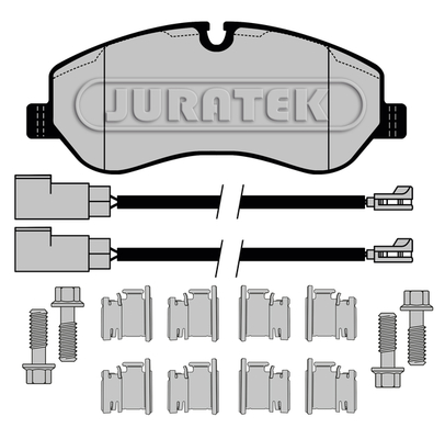 JURATEK Első fékbetét JCP8039