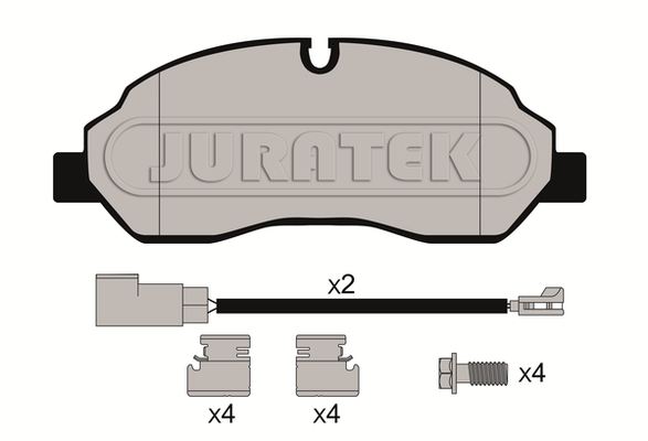 JURATEK Első fékbetét JCP8061