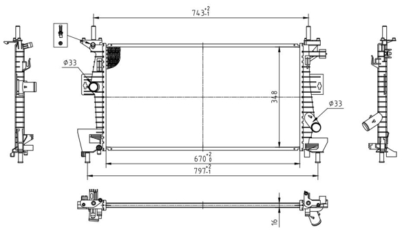 HART Vízhűtő 637130_HART