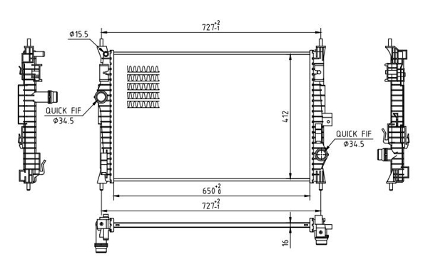 HART Vízhűtő 618144_HART