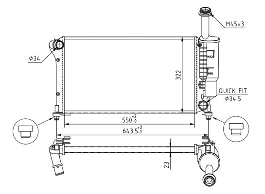 HART Vízhűtő 620253_HART